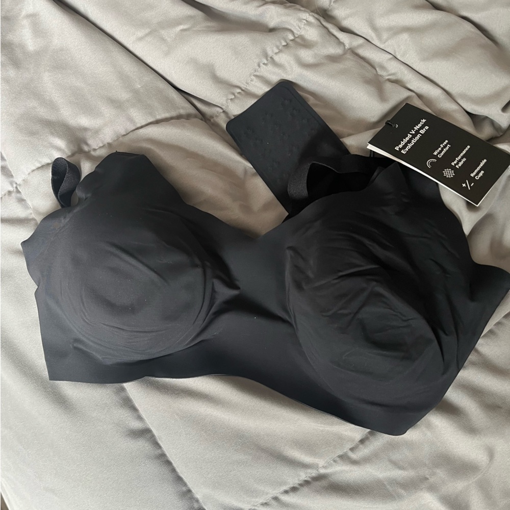 Knix Padded V-Neck Evolution Bra with Luxe Lift